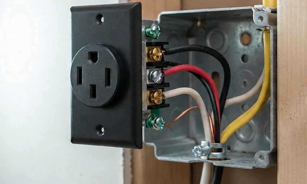 Range and cooktop wiring installation